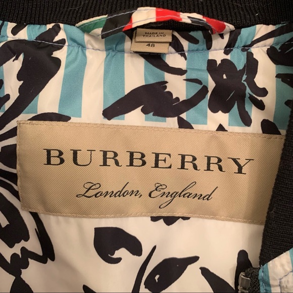 Men’s Burberry Nylon Bomber US 38R - Picture 4 of 6